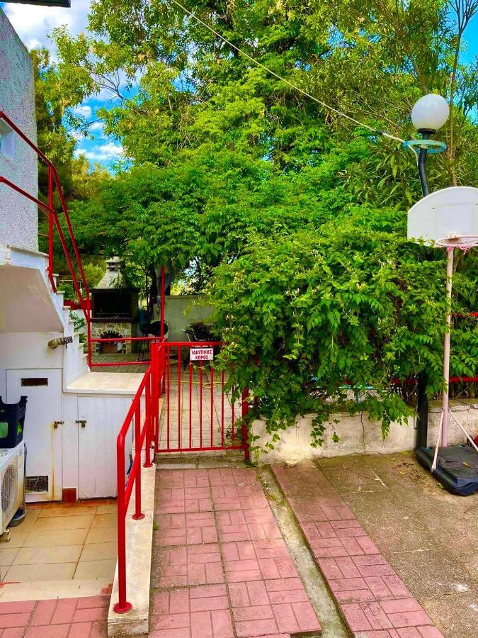 Villavictoria Marias View Pool Apartment Peraia  ภายนอก รูปภาพ